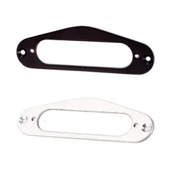 Single Coil Neck Pickup Surround Mounting Ring with Screws for Telecaster Tele Style Electric Guitar Aluminum Alloy Metal