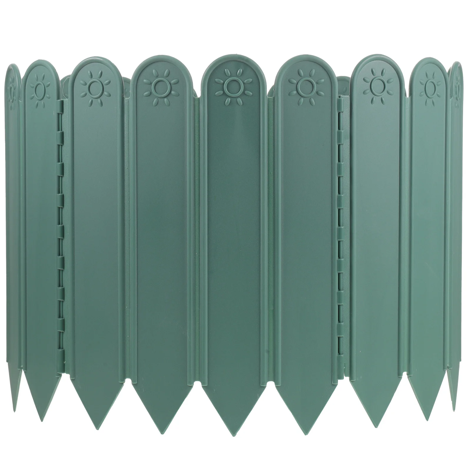 

Plastic Garden Fence Landscape Fencing Ornamental Border Panel Lawn Edging Portable Yard Fence Outdoor Garden Scene Decoration