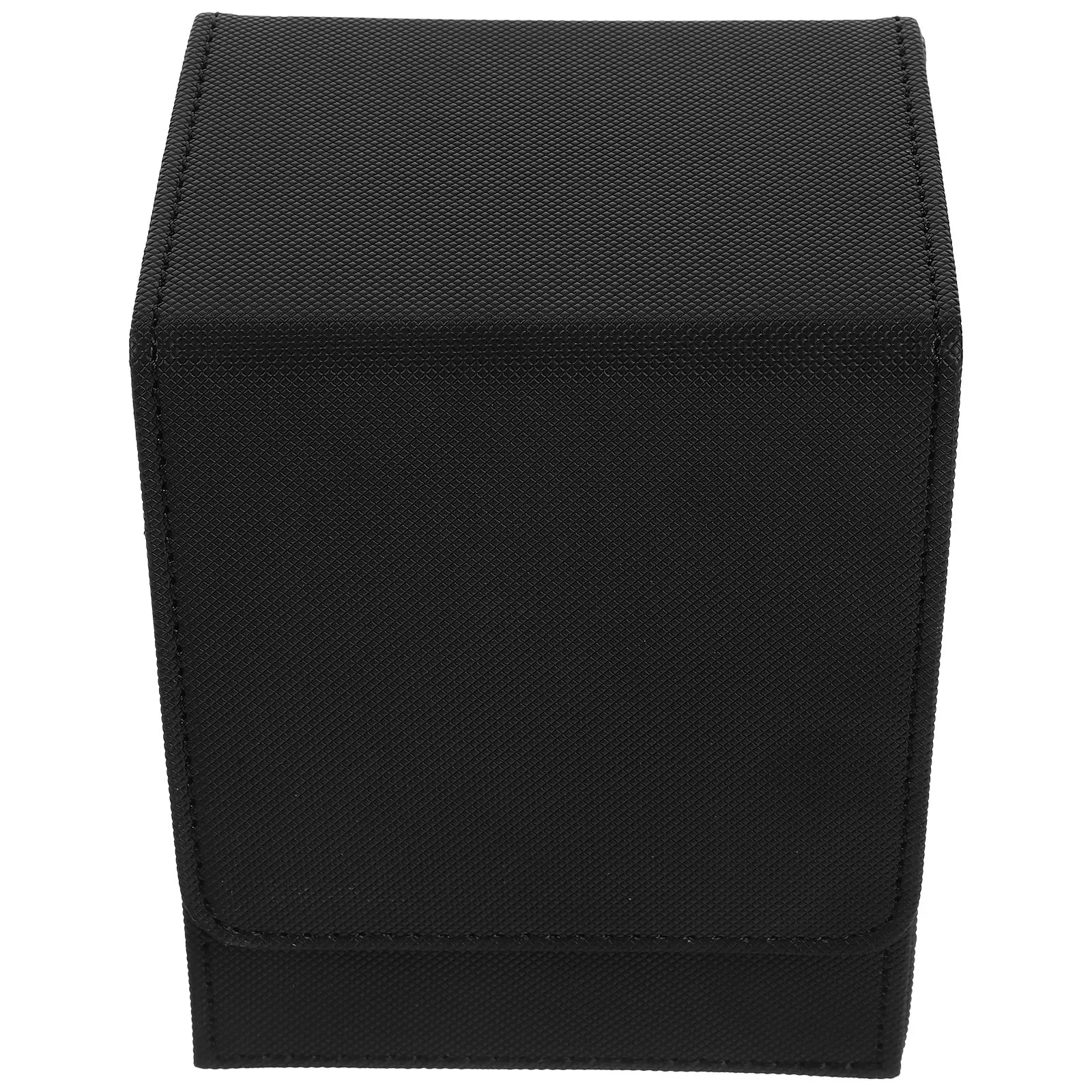 

PU Decks Case Game Cards Storage Organizer Reliable Playing Card Holder for Home Desktop Game Cards Box