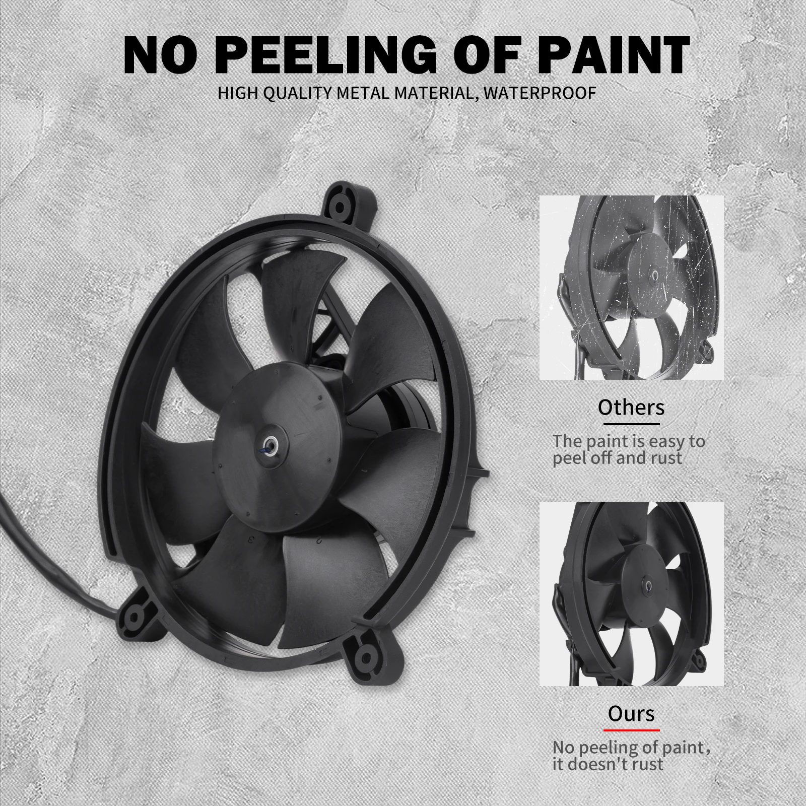 Motorcycle 1PC Right Radiator Fan Plastic Cooler Electric Fan CoolFlow Fan For Panigale V4 2018 2019 2020 2021