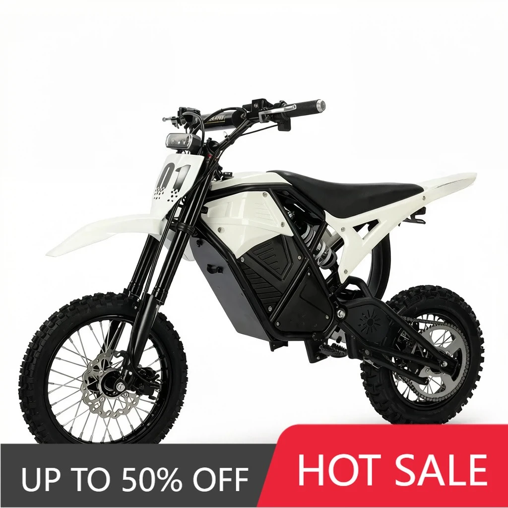 QQW The US warehouse has stock and will ship within 3-7 days. Off-road electric motorcycle 3000W 48V21Ah adult Rtr E off-road mo