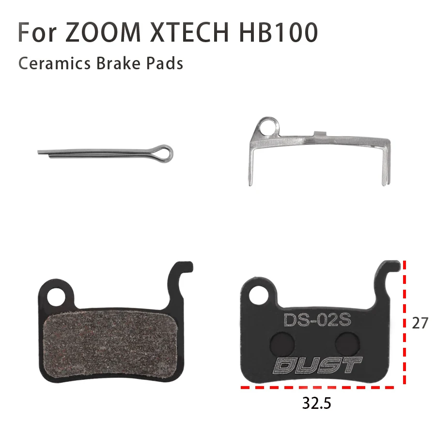 1/3Pairs Metal Disk Brake Pad for INOKIM OX Dualtron 3 DT3 DT 3 Electric Scooter XTECH HB100 Hydraulic Brake MTB Disc PAD