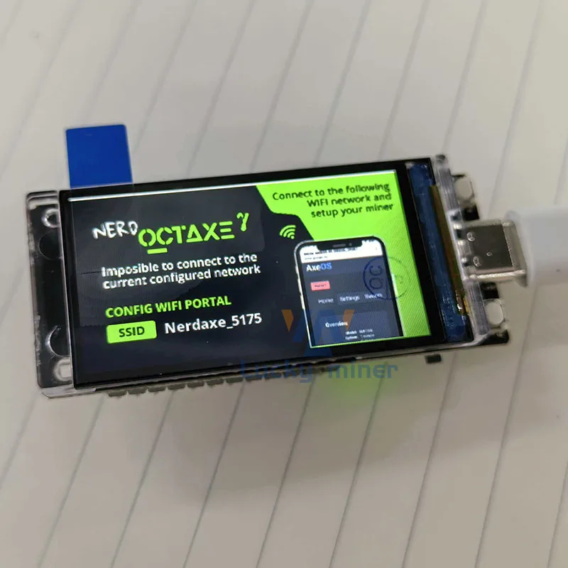 ESP32-S3-WROOM 1.9-inch Display for NerdQaxe and NerdOCTAXE Mining Machines