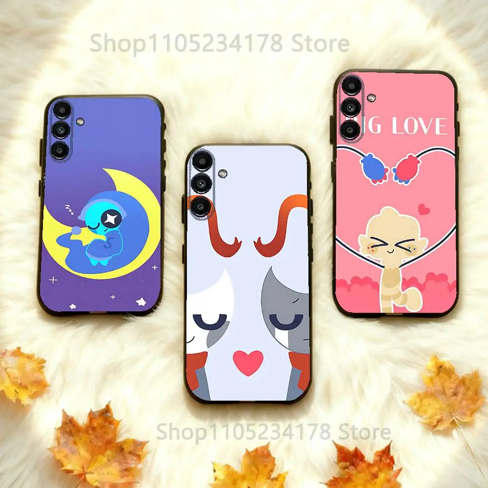 

D-Dandys Cute W-Worlds Phone Case For Samsung Galaxy A73,31,32,72,41,53,52,71,22,5G,Note,J7,8,9 Soft Black Cover