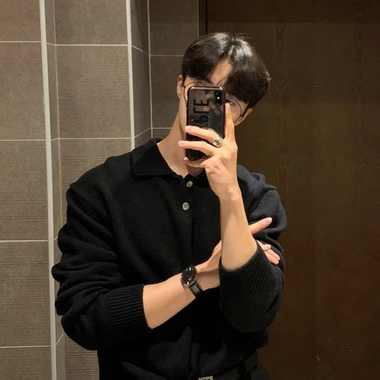 

Повседневный свободный вязаный однотонный мужской свитер irt, осень-зима, весенний сезон, теплый мягкий длинный свитер из полиэстера