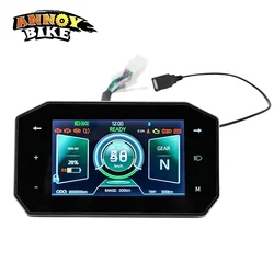 Display LCD con Bluetooth Car Play Smart Meter Screen per Scooter bicicletta elettrica Ebike