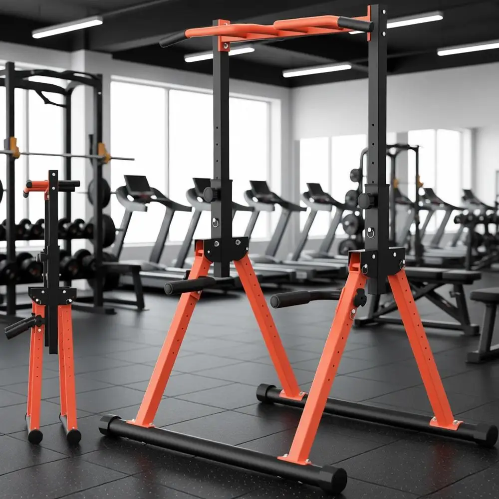 

Pull Up Dip Station or Home Gym Strength Training itnWorkout Station Chin-Ups Push-Ups Pull-Ups Dip-Ups 330LBS T055CDC