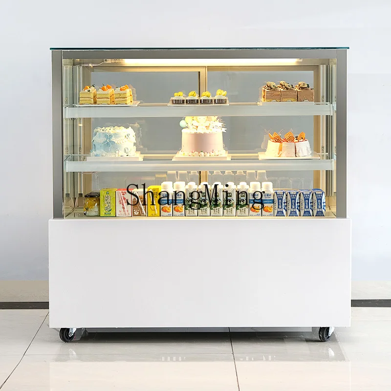 ZYY 冷蔵ディスプレイキャビネット商業フルーツデザート空冷霜なし鮮度保持キャビネット