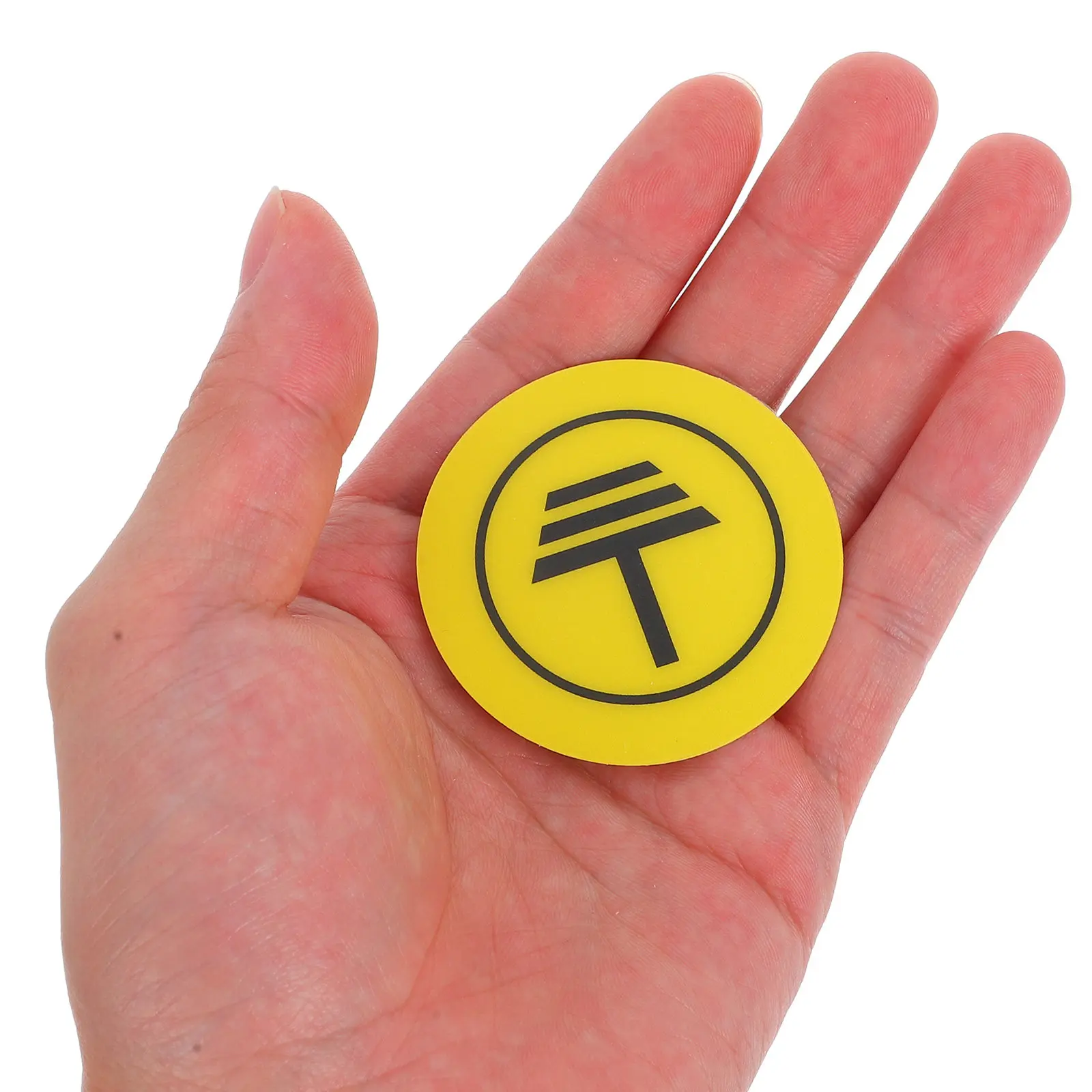 50Pcs Electric Grounding Alert Signs Reflective PVC Warning Tags for Power Strip Tower Electrical Panels Safety Signage
