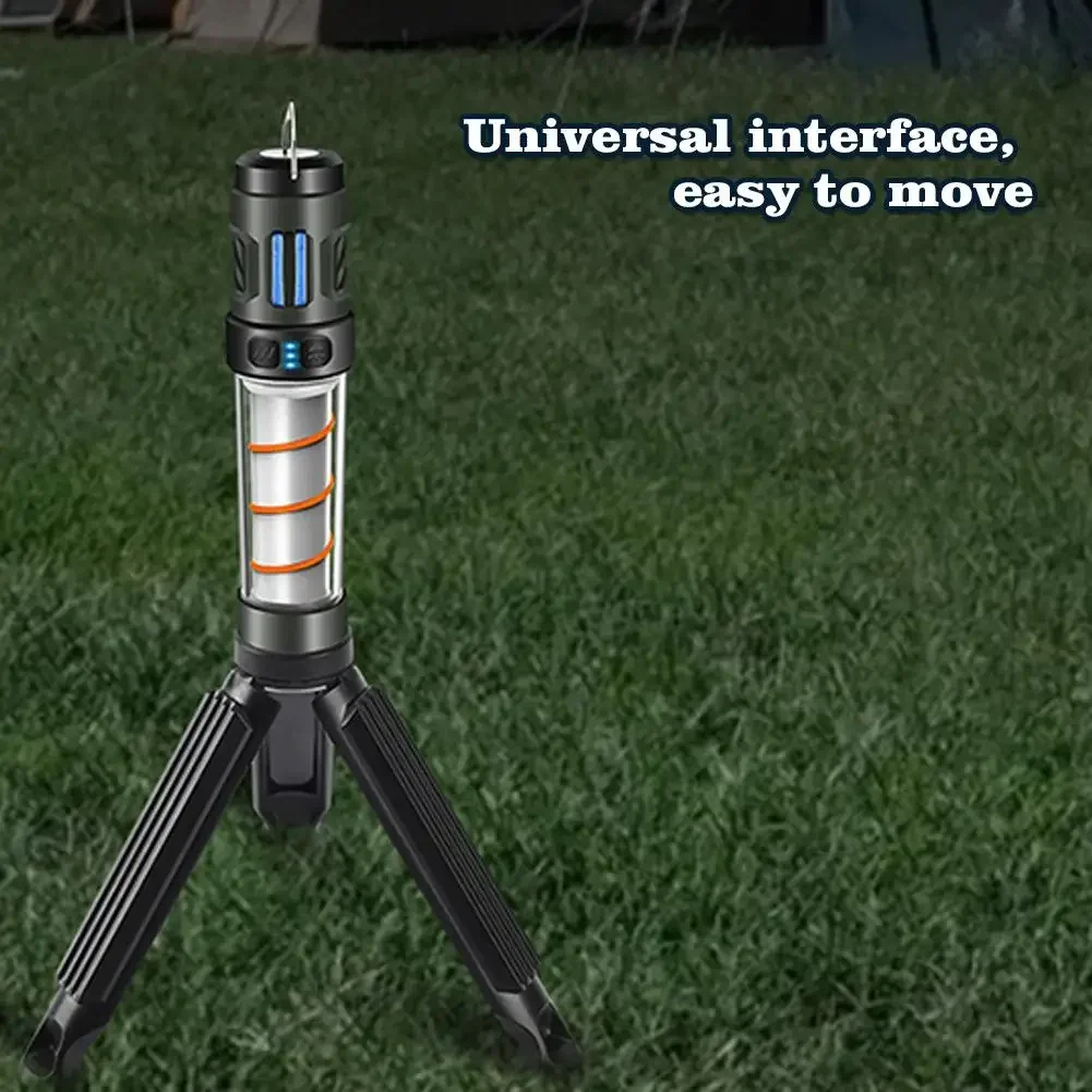 Mosquito Repellent Lamp Cool Camping Gear Mosquito Lamp Killer LED Flashlight Magnet USB Charging Portable Mosquito Lantern
