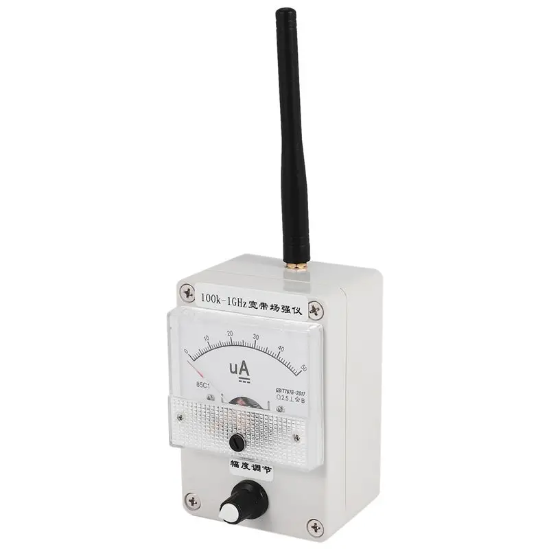N75R-RF Field Strength Meter Wide Band 100K-1Ghz For Walkie Talkie Antenna Radiation