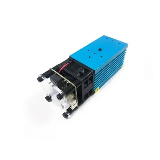 

High Power Yag Cutting Engraver Head 450nm 5.5w Module+controller Board With Heatsink Fan Support Ttl For Diy