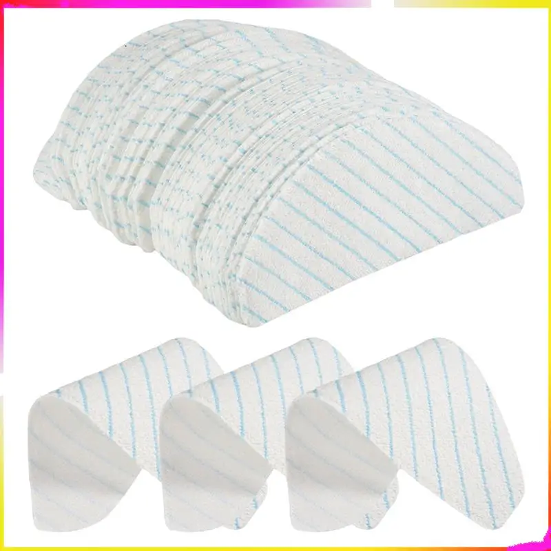 M04K 100Pcs Disposable Microfiber Mopping Pads For Ecovacs Deebot OZMO T8 T9 AIVI N8 Pro+ Vacuum Cleaner Parts