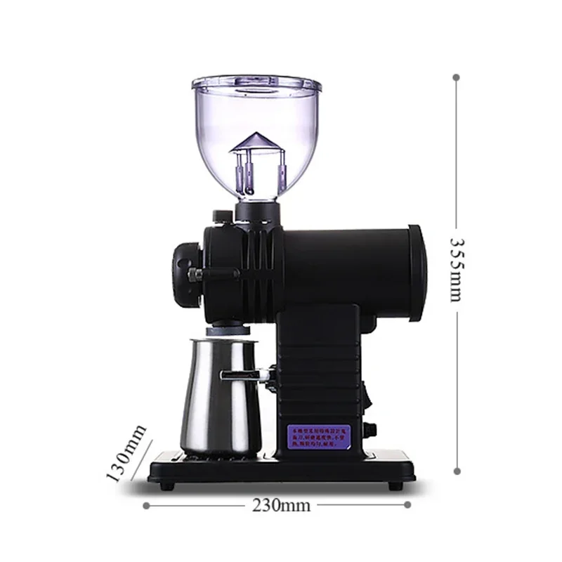 Hand Brewed Coffee Electric Coffee Grinder Flat Wheel Burr Grinder  Miller Superhard Ghost Tooth Cutter Coffee  Machine 10 Step