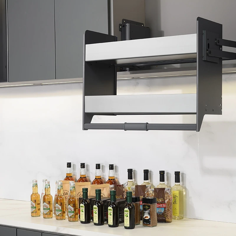 

Cabinet Accessories Adjustable Creative Hidden Elevator Basket