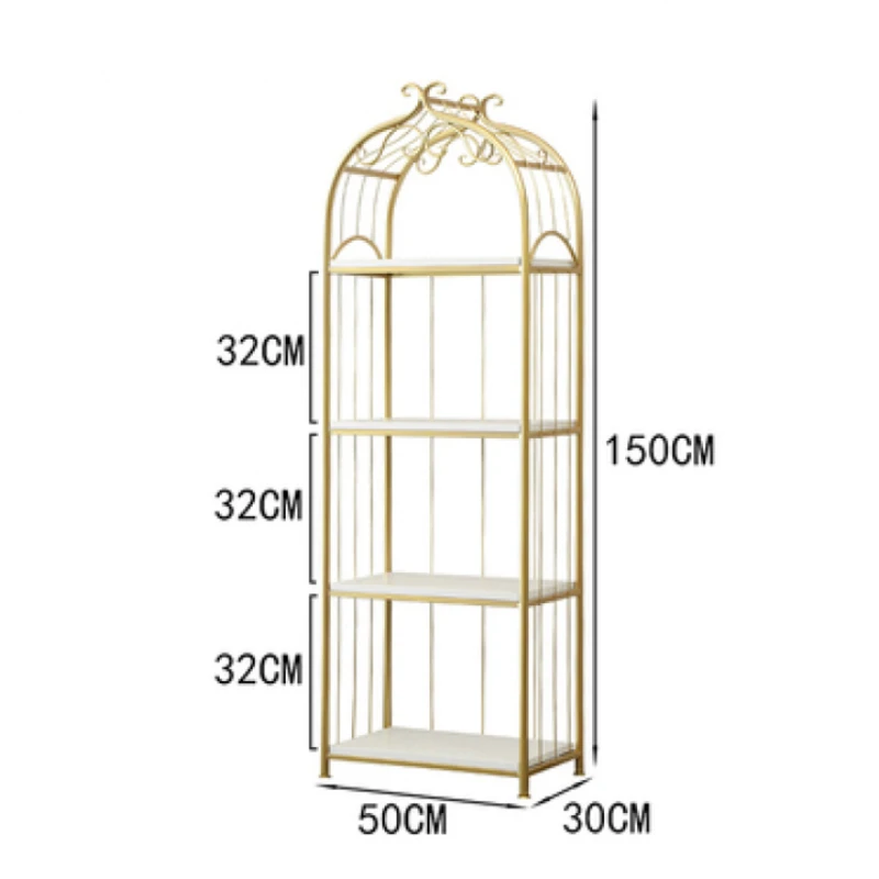 

Floor Shelf Light Luxury Book Shelf