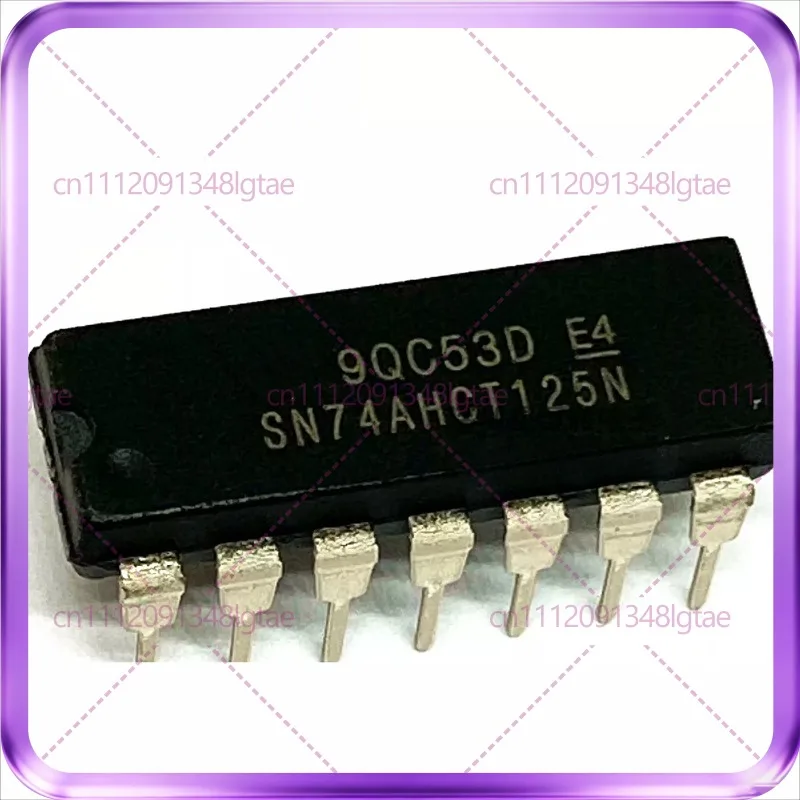 50pcs New original SN74AHCT125N in-line DIP-14 logic chip