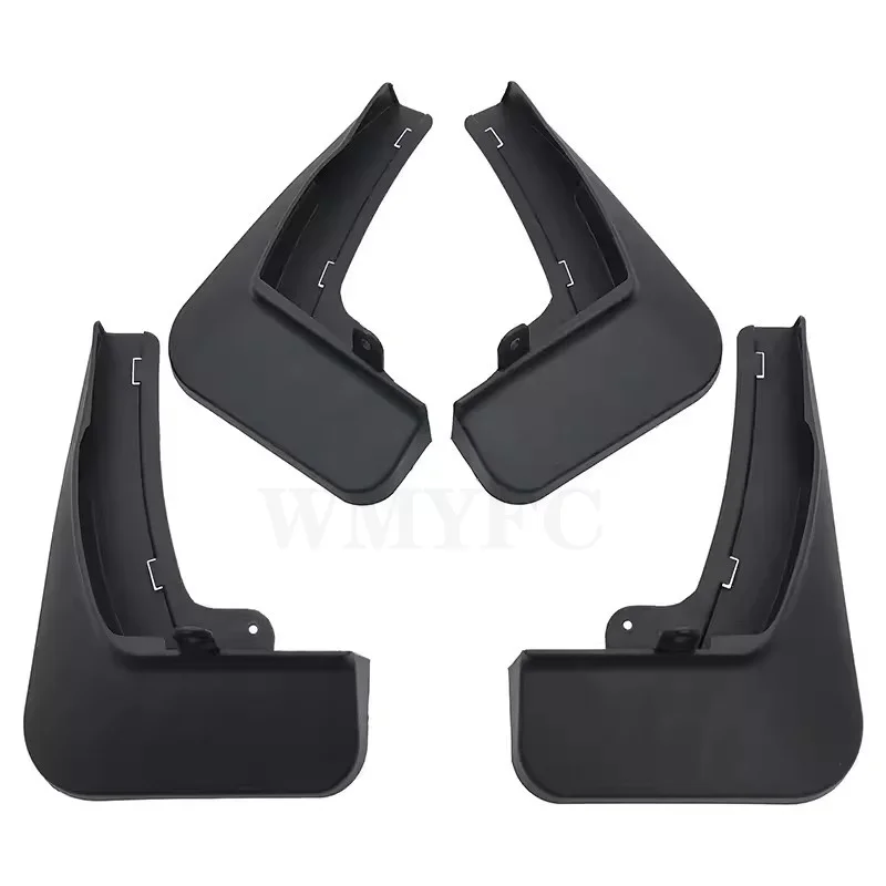 4Pcs Front & Rear Mud Flaps Splash Guards Mudguards Black For LEADING IDEAL LiXiang L9 2022 2023 LI