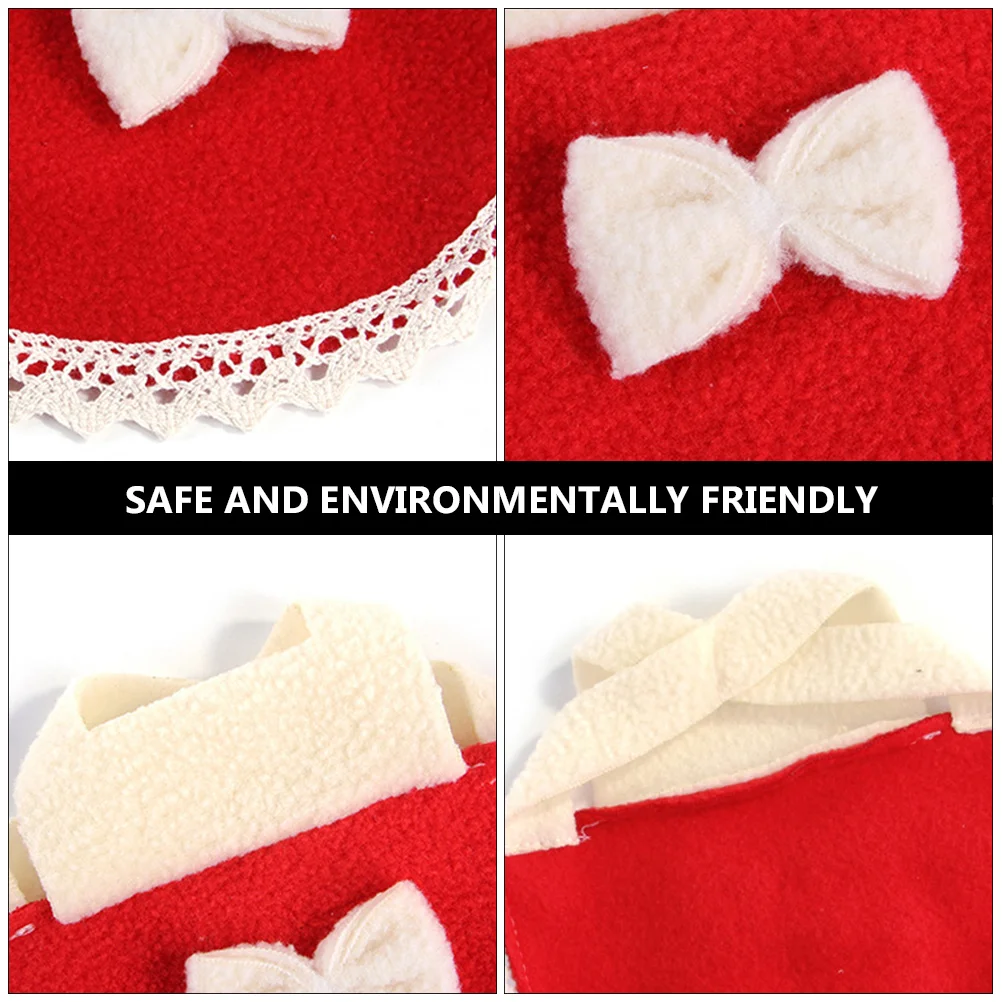 

Clothes Cute Kitten Vest Hamster Bow Outfit Small Pet Costume Animal Apparel Rabbit