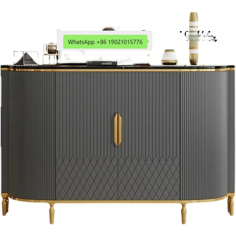 

Легкий роскошный вход, прихожая, шкаф для обуви, перегородка для гостиной, столовой, боковой шкаф для хранения, дизайнерское украшение