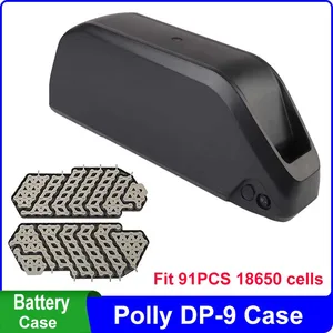 Casing Baterai POLLY DP-9 Kotak Kosong 36V 48V 52V Cocok untuk 91 Buah 18650 Sel Strip Nikel BMS untuk Baterai eBike DP9 DIY 10S9P 13S7P 14S6P 8 dild penjualan terbaik9 - №