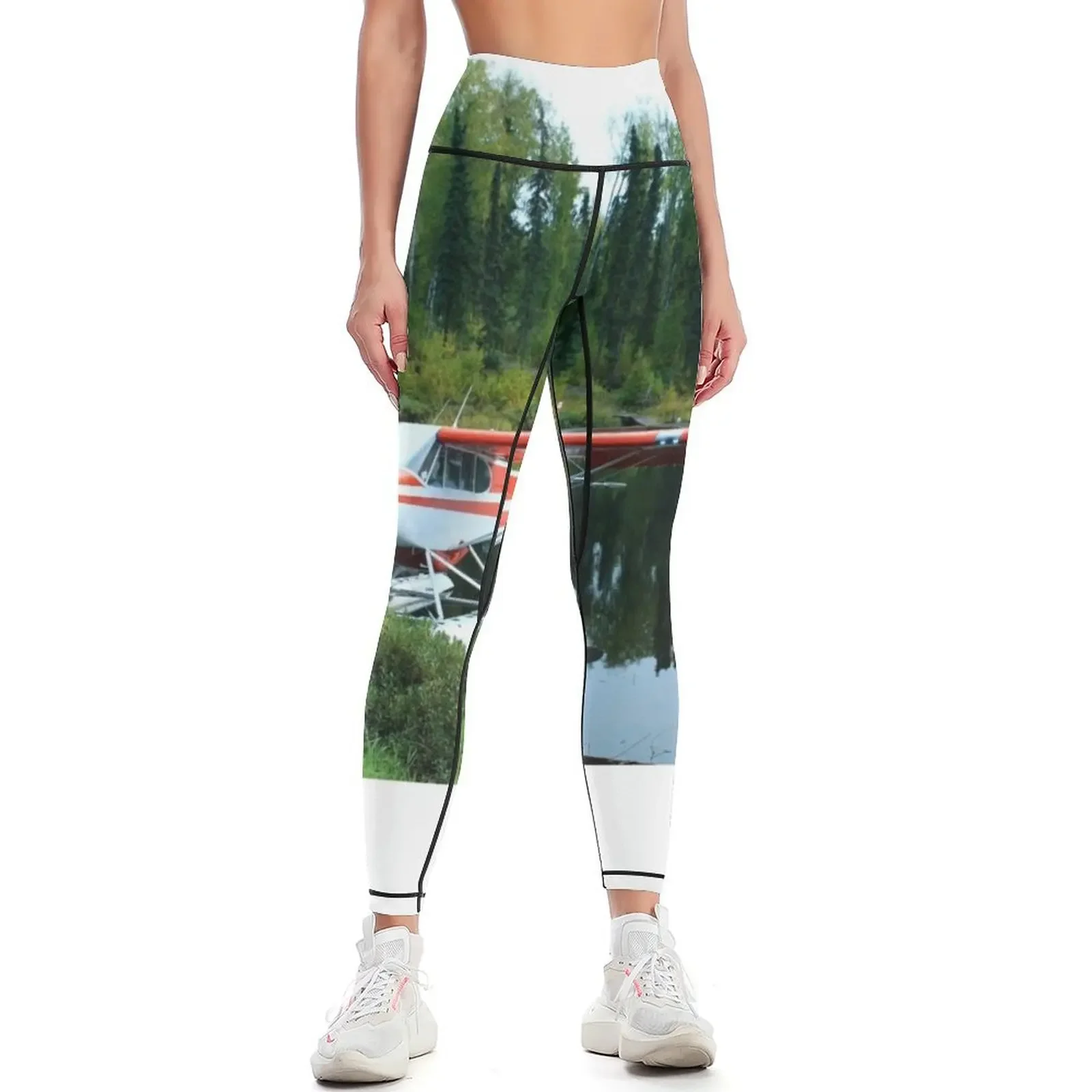 

Alaskan Bush Plane Leggings sporty woman gym push up fitness Legging sexy woman sports for gym Womens Leggings