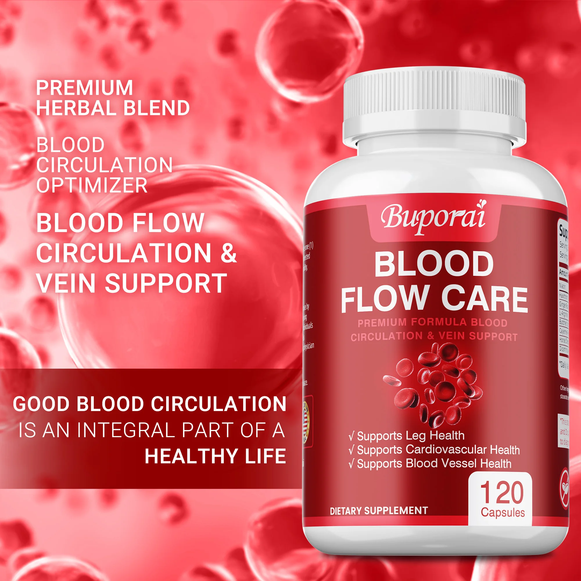 Blood Flow Care - Improves Cir - Ginkgo Biloba Extract review and price