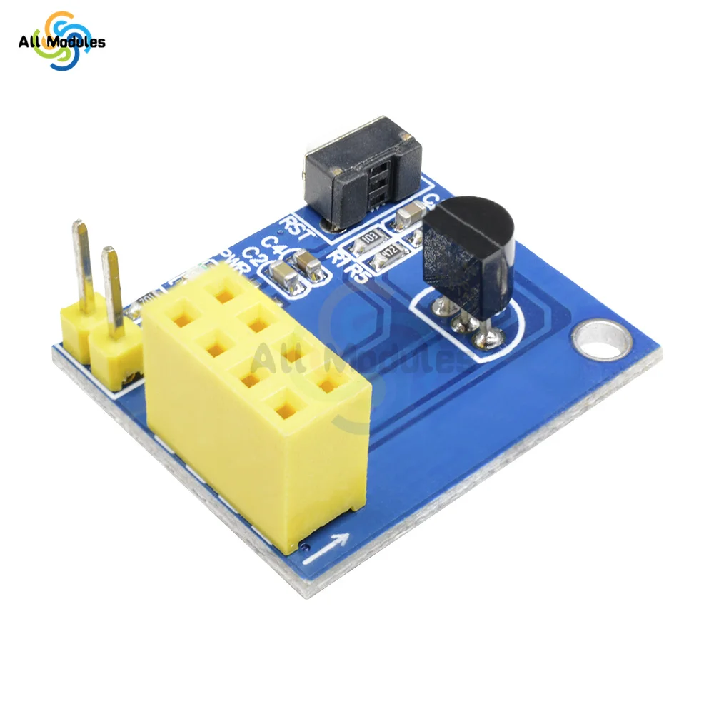 ESP-01/ESP-01S ESP8266 DS18B20 Temperature Sensor module NodeMCU Adapter Board for Arduino R3 IOT Wifi Wireless Board Kit