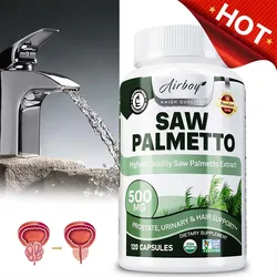 Saw Palmetto - Men's Prostate Health, Hair Growth, Urinary Tract Health, Frequent Urination