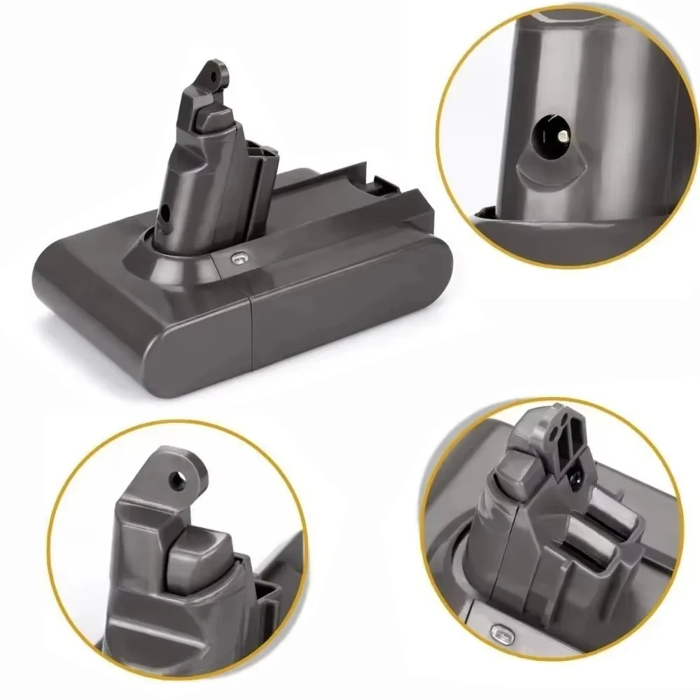 21.6V 9800mAh High Capacity Battery Compatible with Dyson V6 Vacuum Cleaner DC58 Absolute Fluffy Animal pro Cordless Cleaner