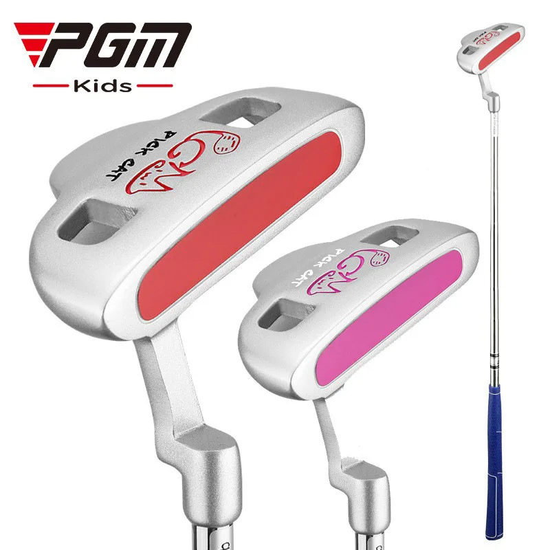 PGM Kids Metal Golf Putter Cute Style For Aged 3-12 Years Old Children Beginner Green Putting Swing Practice Training Golf Club