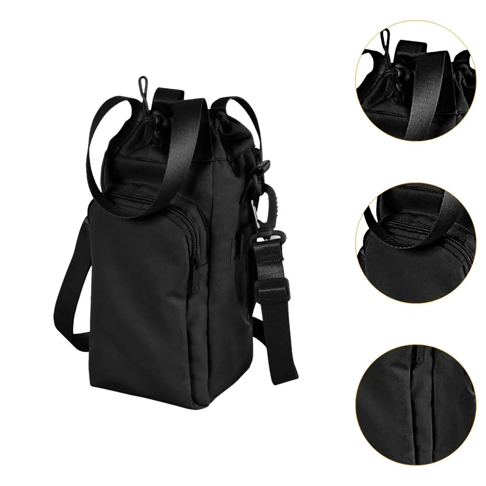 Crossbody Pouch for Water Bottle with Shoulder Strap for Running And