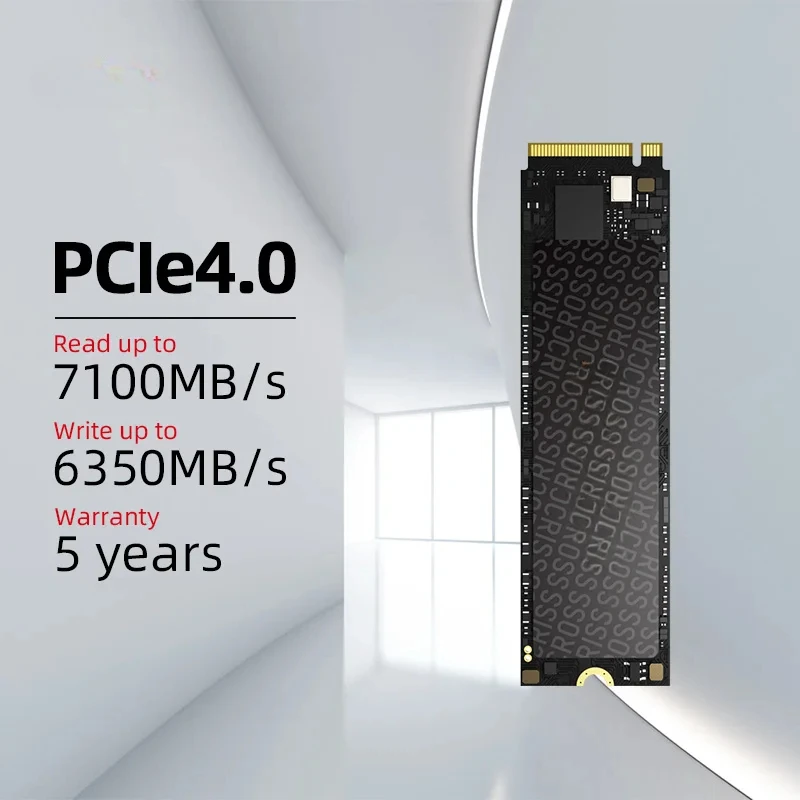 

A4000 7100MB/s SSD NVMe M.2 2280 2TB 1TB Internal Solid State Hard Disk M2 PCIe 4.0x4 2280 SSD Drive for PS5 Laptop PC