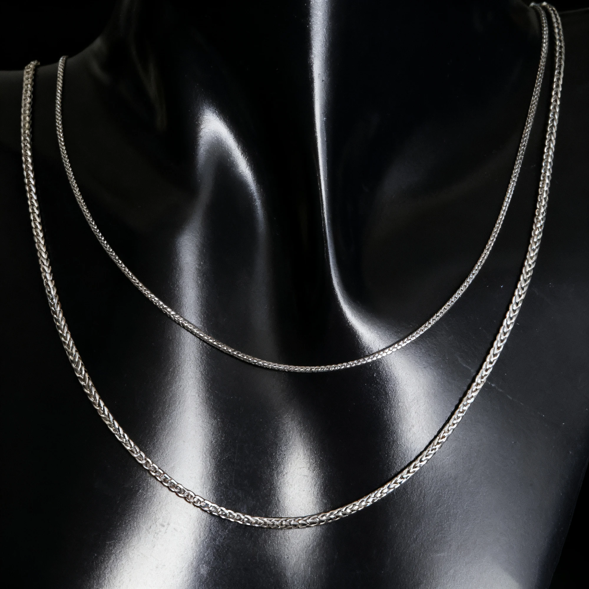 

Цепочка женская из серебра 925 пробы, 1,2 мм, SC53