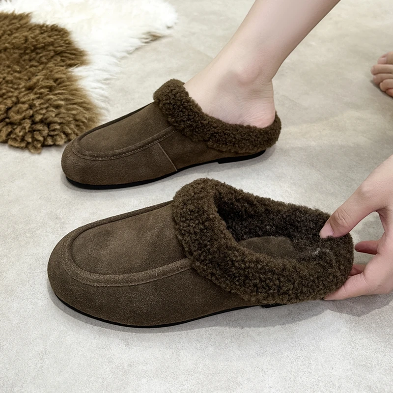 aiyu2026-nouvelles-pantoufles-fermees-pour-femmes-en-cuir-veritable-pantoufles-plates-pour-femmes-antiderapantes-confortables-chaussures-d'hiver-en-coton-pour-femmes