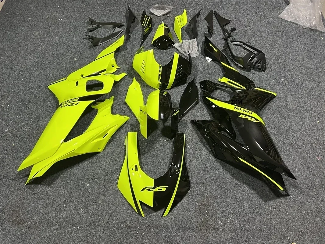 

Motorcycle Fairing Set Body Kit Plastic For Yamaha YZFR6 YZF-R6 YZF R6 2017 2018 2019 2021 Accessories Full Bodywork Black Cover