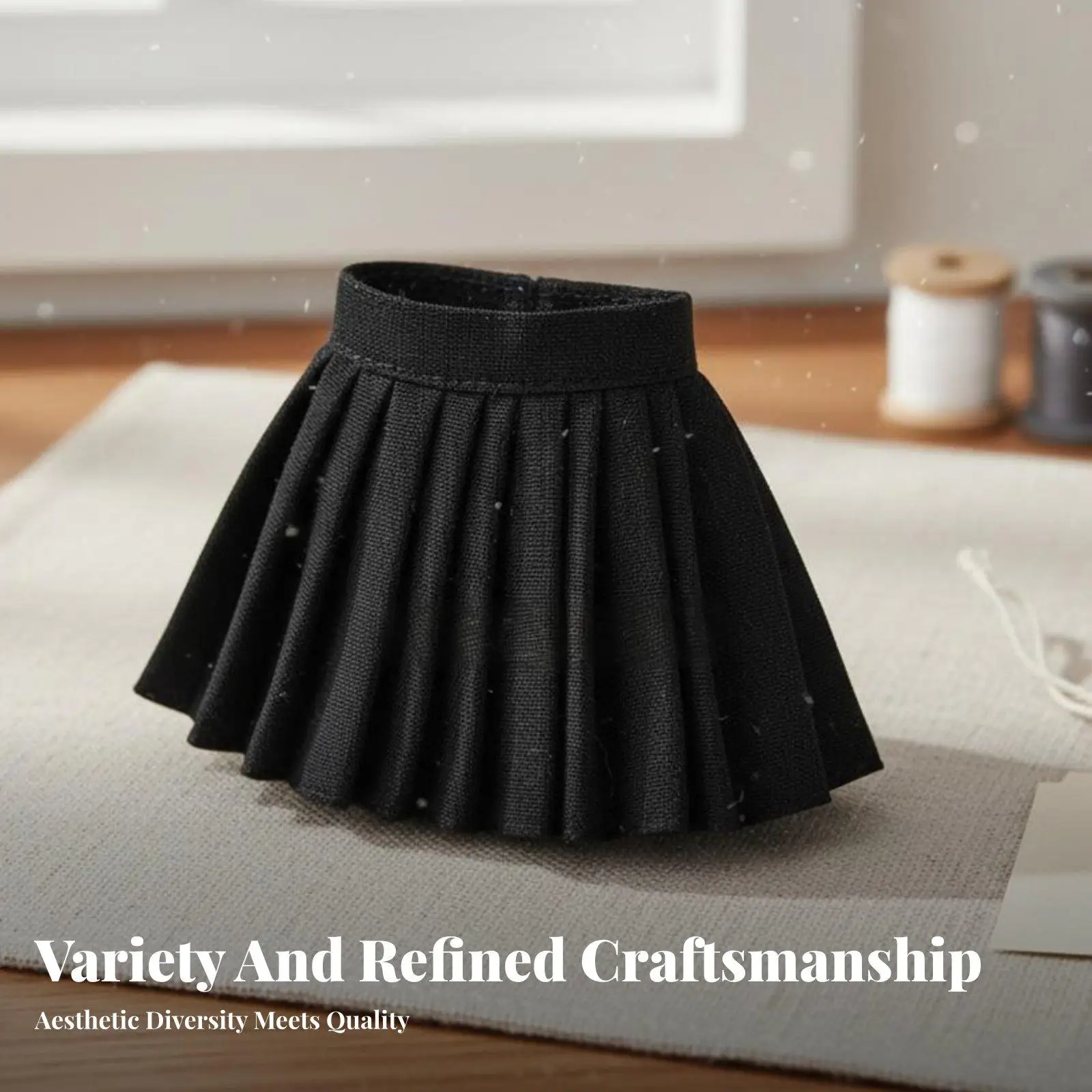 Bjd Doll Skirt Versatile 1 6 Clothes Cloth Pleated Mini Outfit for Ball Jointed Doll Display and Cute Photos