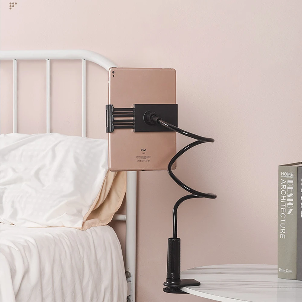 70cm Phone Holder Stand Lazy Bracket Headrest Bed 360 Flexible Long Arms Clamp Mount For iPhone Samsung and 3.5~6.7" Device