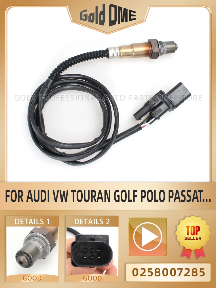 Lambda czujnik tlenu spalinowego dla AUDI A3 A8 VW GOLF IV V POLO TOURAN 1.4 1.6 3.2 1 k0998262j 0258007359 03 c906262b 0258007285 — zdjęcie 2