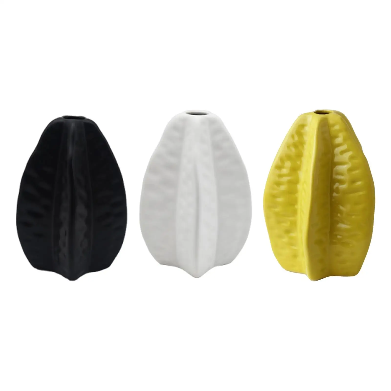 

Ceramic Vase Photo Prop Modern Fruit Vase for Dorm Room Bathroom Living Room