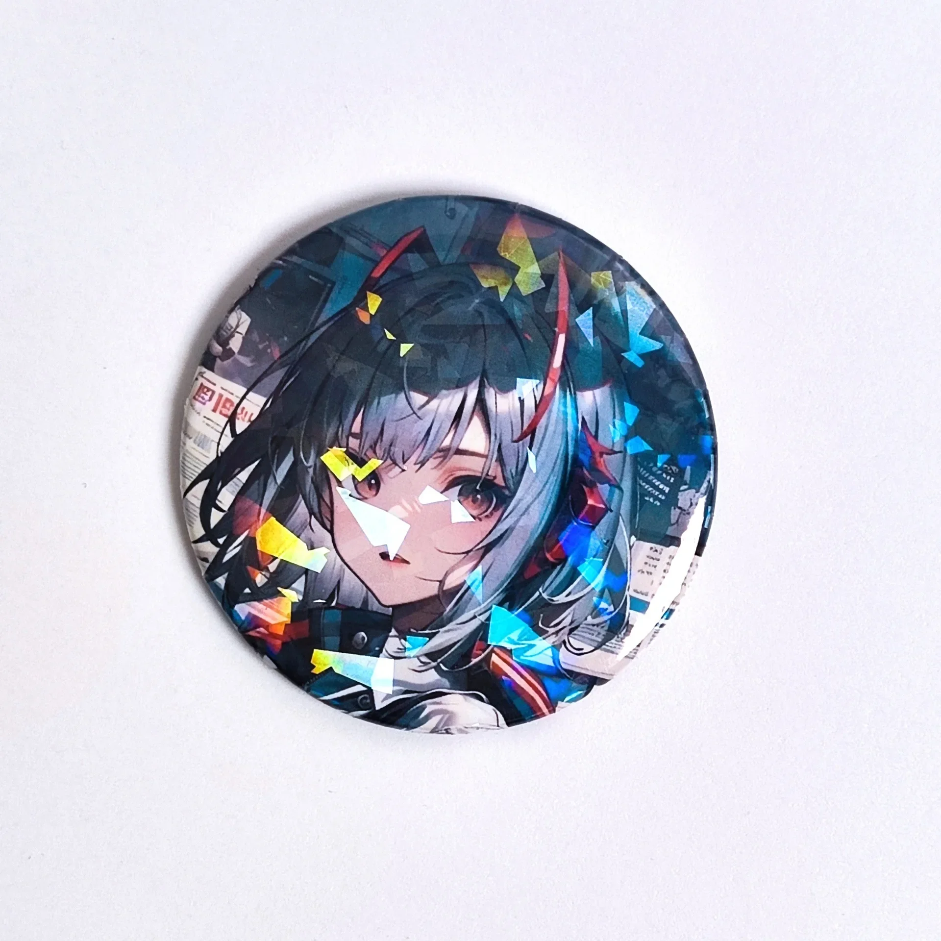 Amiya Doctor Kal'tsit Multiple Styles Unique Models Metal Badges Game Peripherals Brooche Safety Pins HD Pattern Images Props