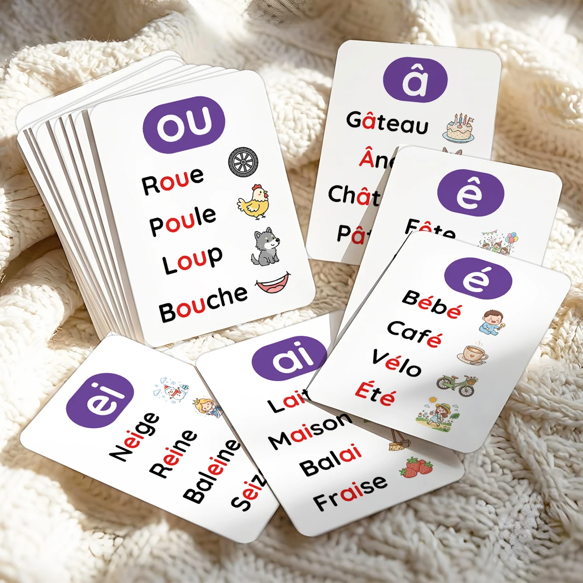 40 Cartões de Fonética Frances - Phonics Card Game avaliação e preço