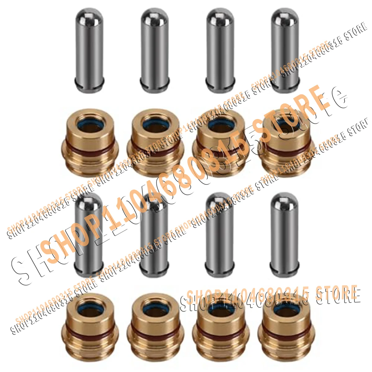 4/8pcs 1981076 For Excavator E216B3 Brand New Joystick Control Valve Handle Pusher E226B 236B 242B 247B 252B 268B 287B 198-1076