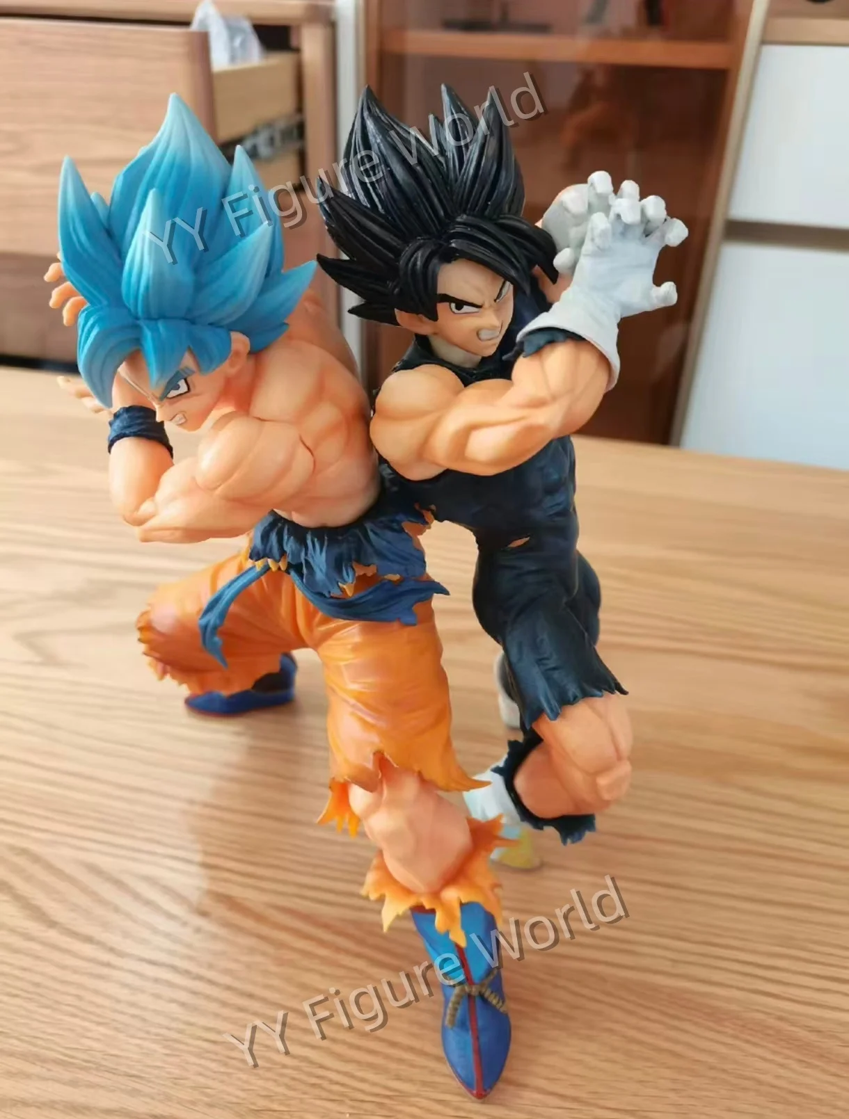 In Stock Original Bandai Ichiban Kuji Dragon Ball Super Rival Showdown Red Dragon Goku Gogeta Broly Cell Action Figure Model view 2