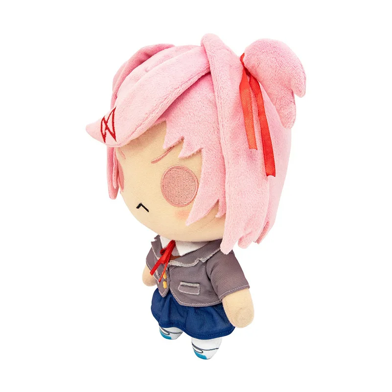 New Doki Doki Liberty Club Plush Natsuki Plushies Sayori Yuri Anime Stuffed Dolls Cotton Peripherial Collectibles Toy Gift