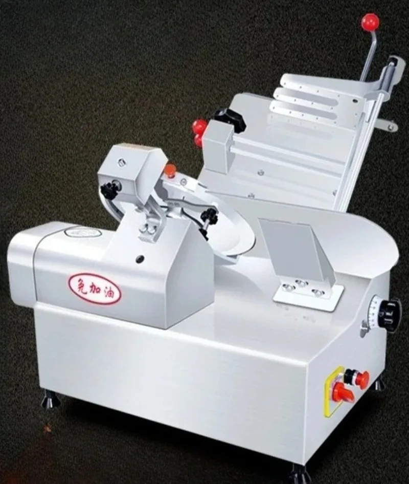 

Heavy Armor Meat Cutter Commercial Fat Beef Mutton Roll Slicer Automatic Frozen Meat Slicer Electric Meat Roll Slicer