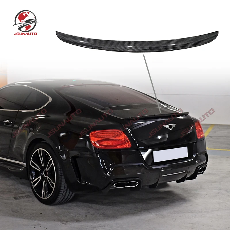 

Задний спойлер из углеродного волокна для Bentley GT GTC Facelift 12-14 дюймов