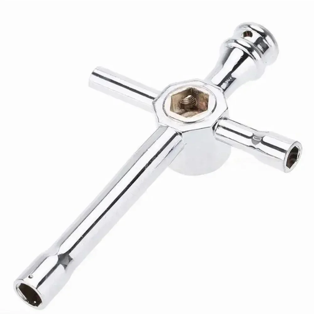 

1pc Metal Hex Cross Wrench 5.5/7/8/10/17mm Maintenance Tools For HSP Engine Glow Plug Disassembly Sleeve Wheel