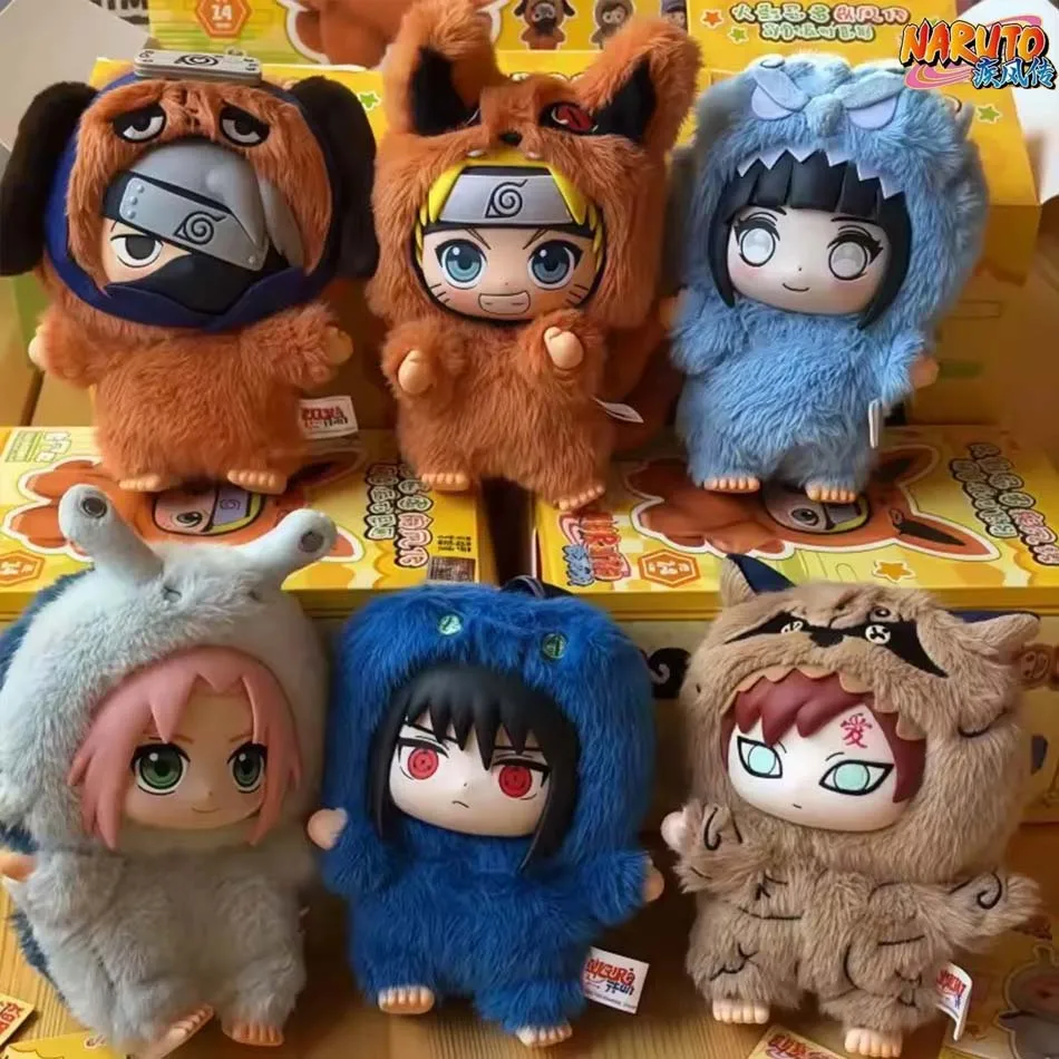 Authentic Eaki Naruto Shippuden Plushie Figure Cute Party Gift For Women Collectible Action Figure Blind Box Edition