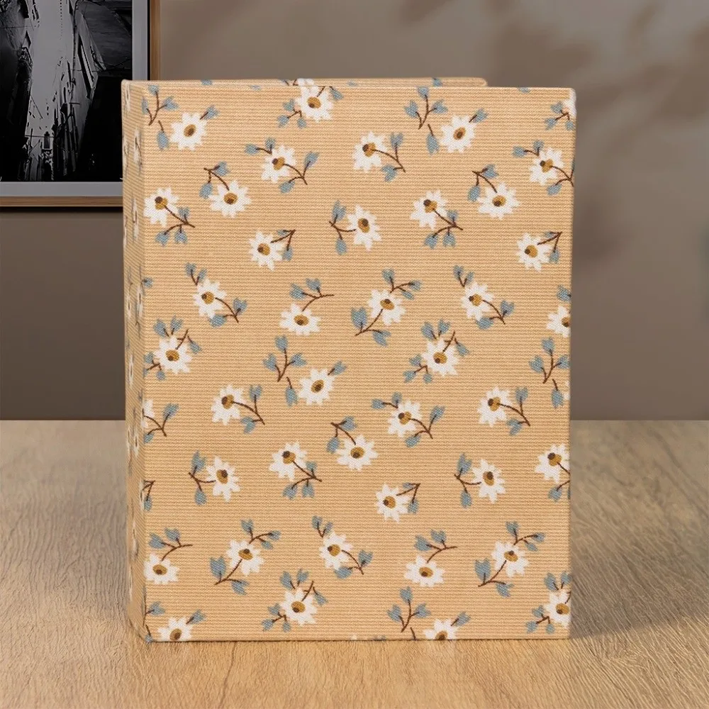 100 Pockets Photo Album Print Pattern Art Cover Slip-in Picture Albums Cards Organizer